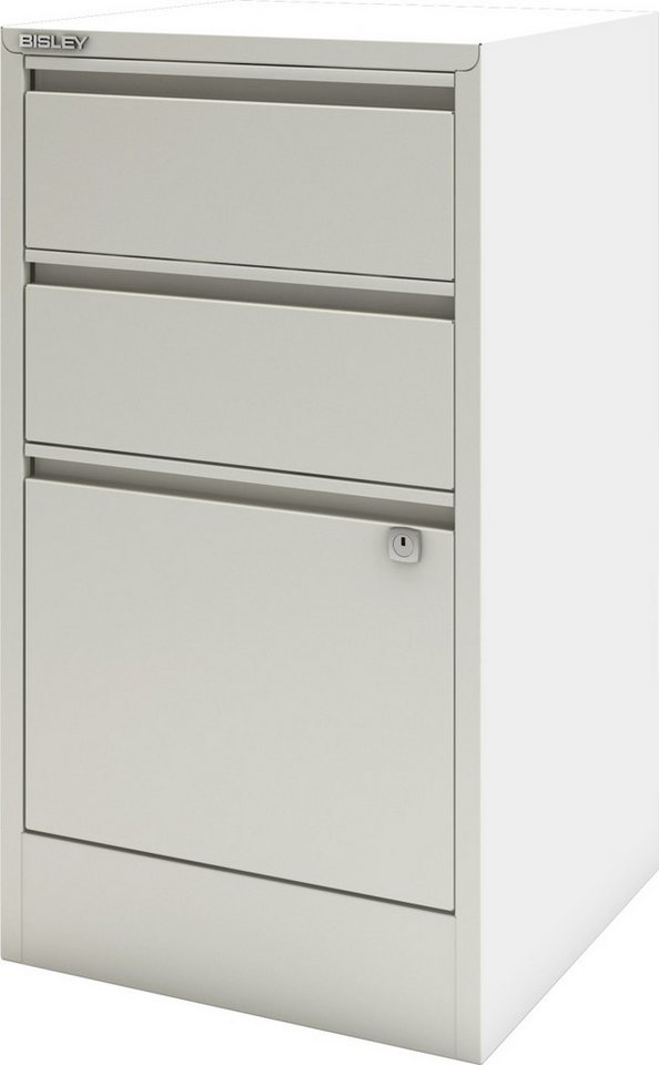 Bisley Hängeschuhschrank Hängeregistraturschrank Home Filer 2+1 HR-Schublade 1-bahnig verkehrs. von Bisley