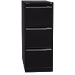 Bisley Hängeregistraturschrank 3633633 3 Schübe Schwarz 413 x 622 x 1.016 mm von Bisley