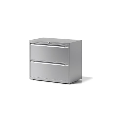 BISLEY Hängeregistraturschrank Essentials, 2 Hängeregistratur H 304 mm, Metall, 355 Silber, 47 x 80 x 70 cm BISLEY Hängeregistraturschrank Essentials, 2 Hängeregistratur H 304 mm, Metall, 355 Silber, 47 x 80 x 70 cm von BISLEY