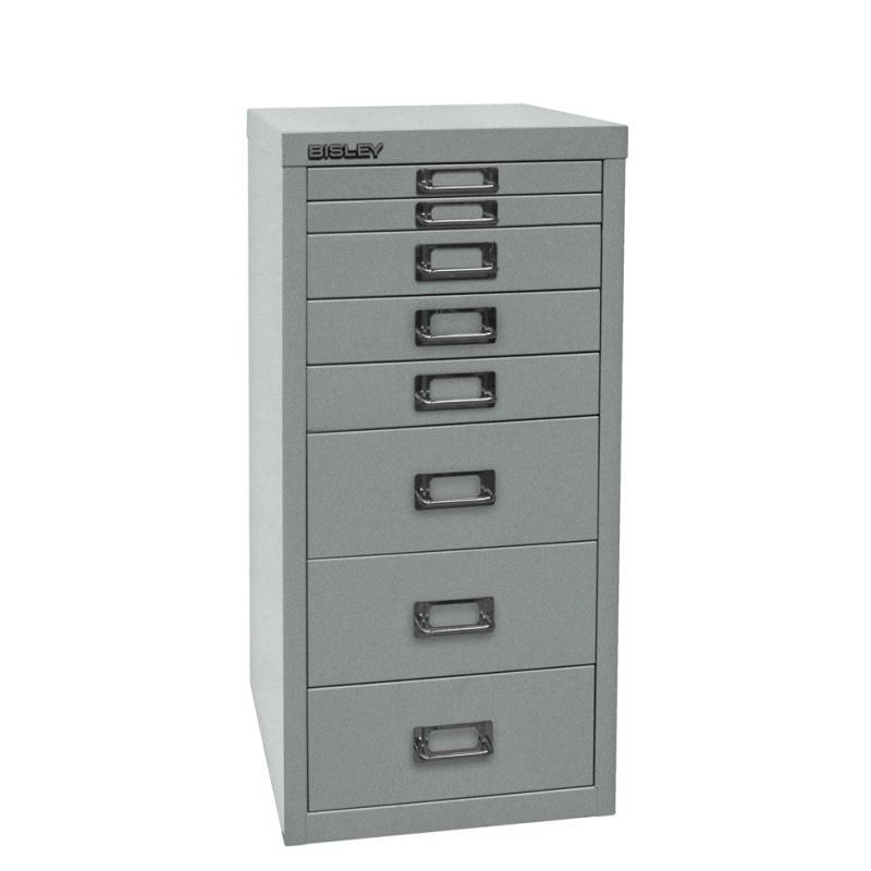 Bisley MultiDrawer™, L298 - 8 Schubladen - Gesamthöhe 590 mm, DIN A4 - alle Farben jetzt auf Rechnung bestellen von Bisley