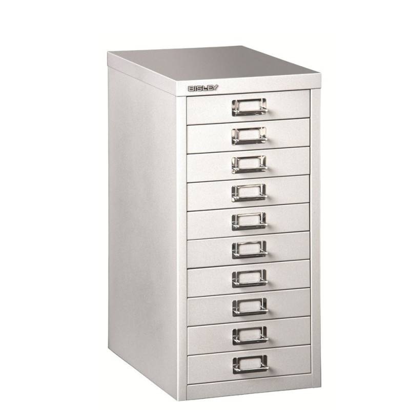 Bisley MultiDrawer™ L2910 - 10 Schubladen - Gesamthöhe 590 mm, DIN A4 - alle Farben jetzt auf Rechnung bestellen von Bisley