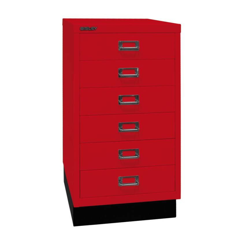 Bisley MultiDrawer™ L29A36S - 6 Schubladen - Gesamthöhe 670 mm - DIN A3 - alle Farben inkl. Sockel - jetzt besonders günstig auf Rechnung bestellen von Bisley