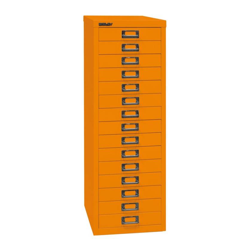 Bisley MultiDrawer™ L3915 - 15 Schubladen Gesamthöhe 860 mm, DIN A4 - alle Farben jetzt auf Rechnung bestellen von Bisley