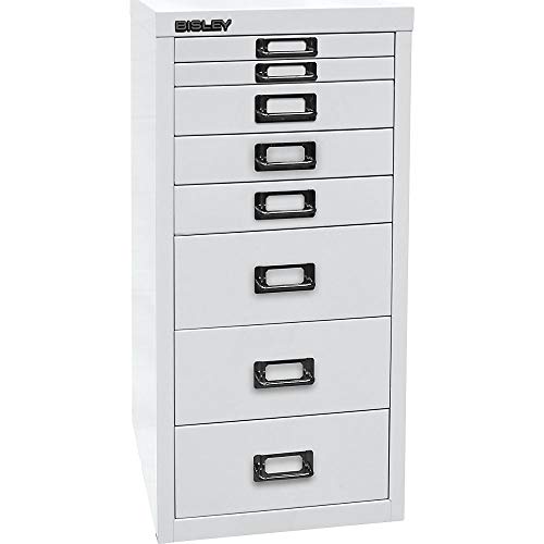 BISLEY MultiDrawer, 29er Serie, DIN A4, 8 Schubladen, Metall, 696 Verkehrsweiß, 38 x 27.9 x 59 cm BISLEY MultiDrawer, 29er Serie, DIN A4, 8 Schubladen, Metall, 696 Verkehrsweiß, 38 x 27.9 x 59 cm von BISLEY