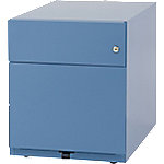 Bisley Rollcontainer Note 2 Schubladen Blau 420 x 565 x 495 mm von Bisley