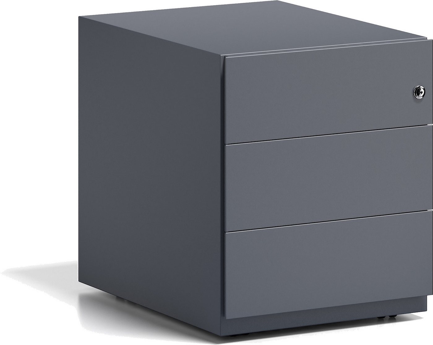 Bisley Rollcontainer Note Rollcontainer, in Anthrazitgrau - Maße: H 50 x B 42 x T 57 cm Bisley Rollcontainer Note Rollcontainer, in Anthrazitgrau - Maße: H 50 x B 42 x T 57 cm von Bisley