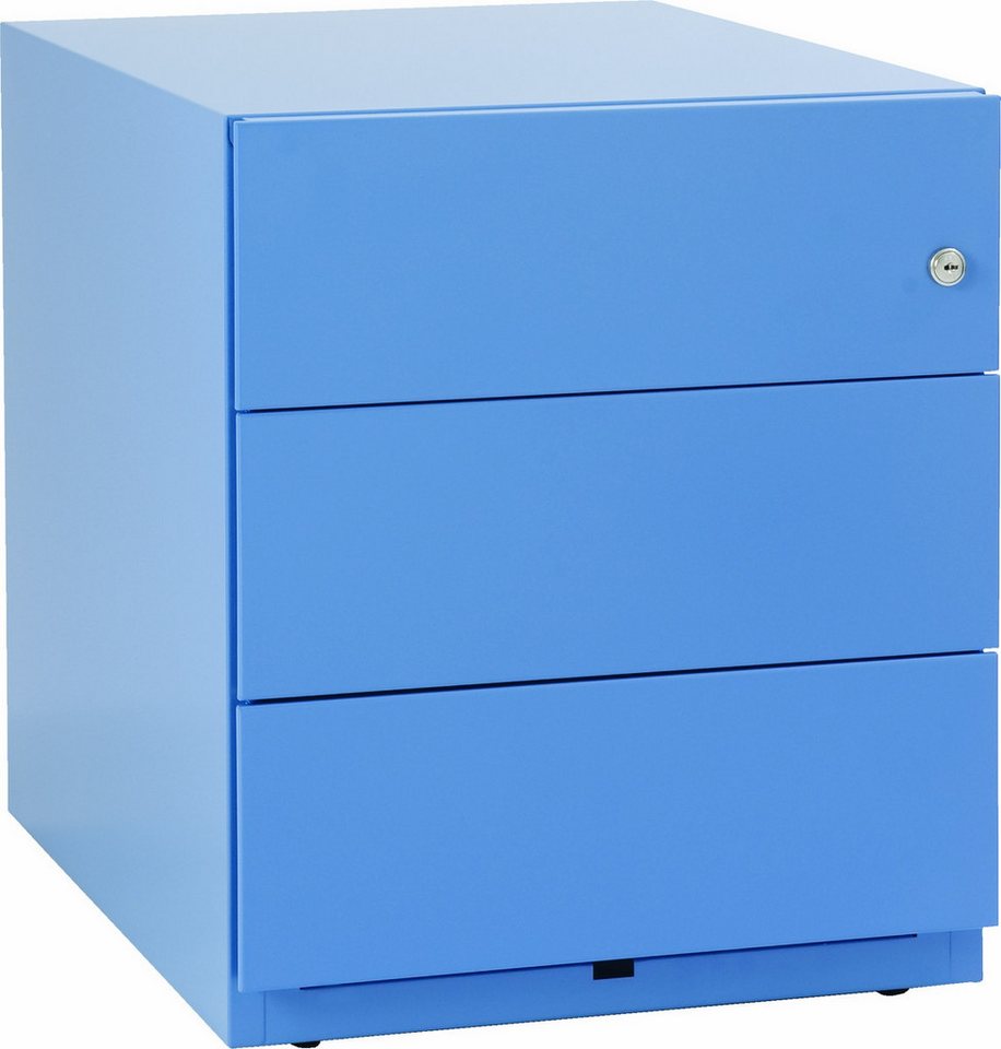 Bisley Rollcontainer Note Rollcontainer, in Blau - Maße: H 50 x B 42 x T 57 cm Bisley Rollcontainer Note Rollcontainer, in Blau - Maße: H 50 x B 42 x T 57 cm von Bisley