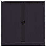 Bisley Rollladenschrank EuroTambour Schwarz 1.000 x 430 x 1.030 mm von Bisley