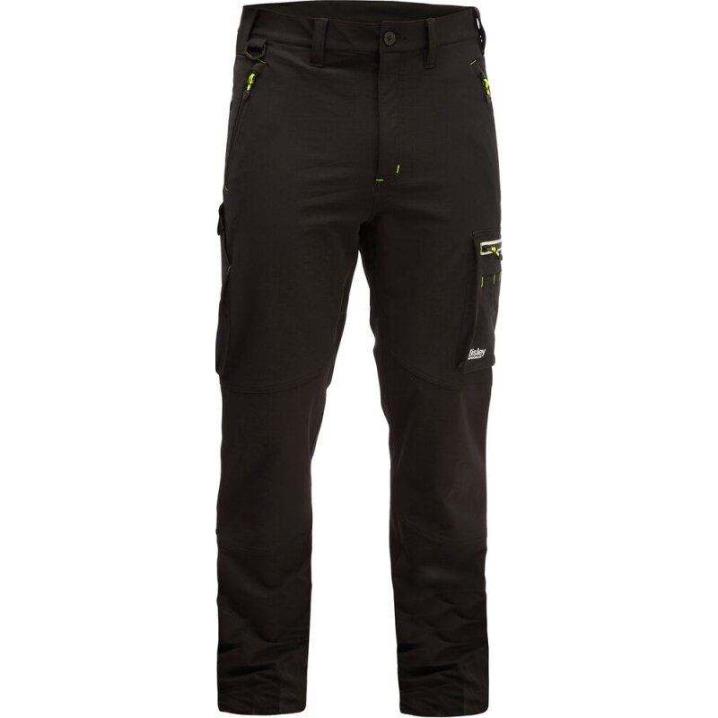 Bisley Stretch-Bundhose SKILL 4D TRS Arbeitshose mit Kniepolstertaschen schwarz Gr. 50 von Bisley