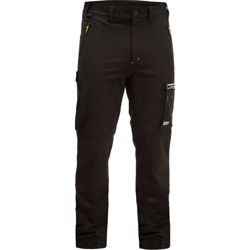 Bisley Stretch-Bundhose SKILL 4D TRS Arbeitshose mit Kniepolstertaschen schwarz Gr. 54 von Bisley