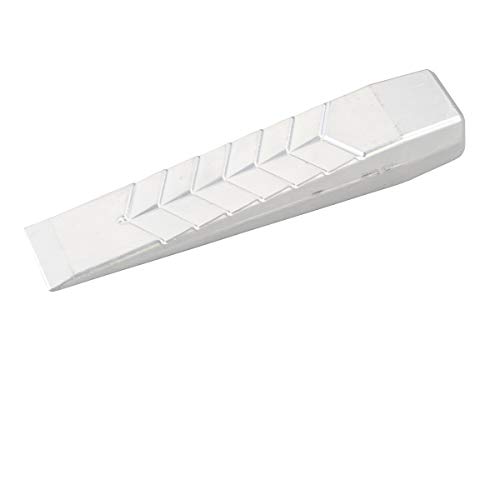 Bison Sicherheits-Fällkeil Aluminium 550g I Hochwertiger Spaltkeil aus Aluminium geschmiedet I Starke Keilform mit Führungsrippen & Oberflächenprofil Bison Sicherheits-Fällkeil Aluminium 550g I Hochwertiger Spaltkeil aus Aluminium geschmiedet I Starke Keilform mit Führungsrippen & Oberflächenprofil von Bison