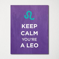 Keep Calm You're A Leo - Kunstdruck Farbauswahl Kaufe 3 Und Erhalte 1 Gratis Benutzerdefinierte Drucke Verfügbar Keep Calm You're A Leo - Kunstdruck Farbauswahl Kaufe 3 Und Erhalte 1 Gratis Benutzerdefinierte Drucke Verfügbar von BisonsPrintCo