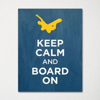 Keep Calm & Board On - Fine Art Print Farbauswahl Kaufe 3 Und Erhalte 1 Gratis Benutzerdefinierte Drucke Verfügbar Keep Calm & Board On - Fine Art Print Farbauswahl Kaufe 3 Und Erhalte 1 Gratis Benutzerdefinierte Drucke Verfügbar von BisonsPrintCo