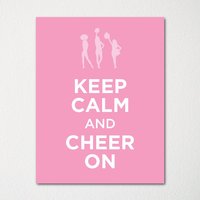 Keep Calm & Cheer On - Fine Art Print Farbauswahl Kaufe 3 Und Erhalte 1 Gratis Benutzerdefinierte Drucke Verfügbar Keep Calm & Cheer On - Fine Art Print Farbauswahl Kaufe 3 Und Erhalte 1 Gratis Benutzerdefinierte Drucke Verfügbar von BisonsPrintCo