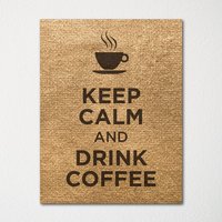Keep Calm & Drink Coffee - Kunstdruck Farbauswahl Kaufe 3 Und Erhalte 1 Gratis Keep Calm & Drink Coffee - Kunstdruck Farbauswahl Kaufe 3 Und Erhalte 1 Gratis von BisonsPrintCo