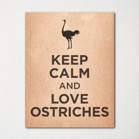 Keep Calm & Love Strauße - Fine Art Print Farbwahl Kaufe 3 Und Erhalte 1 Gratis von BisonsPrintCo