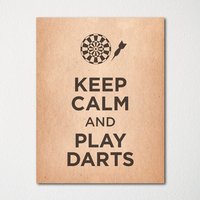 Keep Calm & Play Darts - Kunstdruck Farbauswahl Kaufe 3 Und Erhalte 1 Gratis Benutzerdefinierte Drucke Verfügbar Keep Calm & Play Darts - Kunstdruck Farbauswahl Kaufe 3 Und Erhalte 1 Gratis Benutzerdefinierte Drucke Verfügbar von BisonsPrintCo