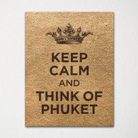 "Keep Calm & Think Of Thailand/Thailand"- Jeder Ort Verfügbar - Kunstdruck Farbauswahl Kaufen Sie 3 Und Erhalten 1 Gratis." "Keep Calm & Think Of Thailand/Thailand"- Jeder Ort Verfügbar - Kunstdruck Farbauswahl Kaufen Sie 3 Und Erhalten 1 Gratis." von BisonsPrintCo