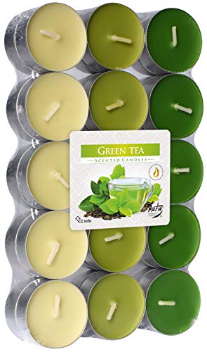 Bispol Duftkerzen 30er Pack, Grüner Tee Bispol Duftkerzen 30er Pack, Grüner Tee von XGAGHB