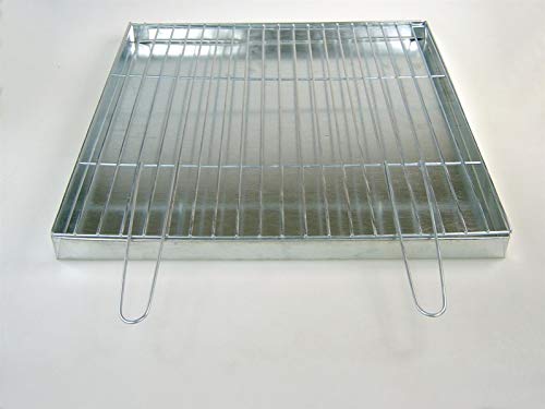 BitWa Aschekasten und Grillrost mit Klappgriffen 60x60 cm im Set Grillkamin BitWa Aschekasten und Grillrost mit Klappgriffen 60x60 cm im Set Grillkamin von BitWa