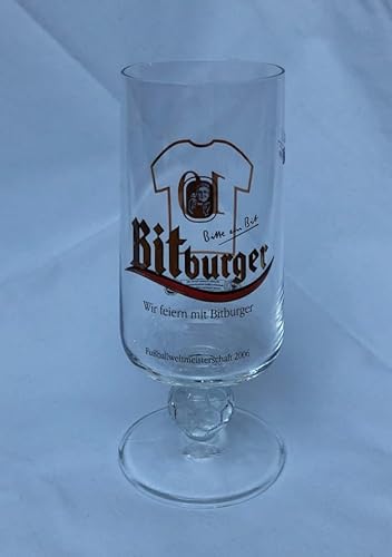 Bitburger 0,2l Glas/Bierglas/Kelch/Tulpen/Gold/Gastro/Bar/Sammlerglas von Bitburger