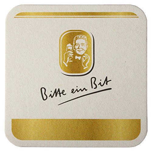 Bitburger Bierdeckel Pils Untersetzer Bier Glas Gläser Bierfilz Pappdeckel Party Bar Theke Tresen Deko Motiv Design von Bitburger
