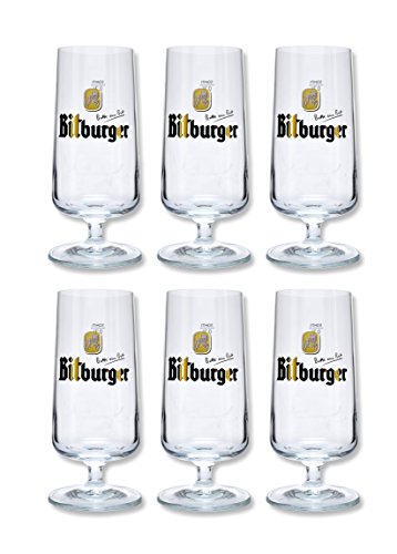 Bitburger Glas Gläser-Set - 6x Biergläser/Kelch/Tulpen 0,2L geeicht Bitburger Glas Gläser-Set - 6x Biergläser/Kelch/Tulpen 0,2L geeicht von Bitburger