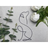 Draht Labrador | Klein | Drahtschild Für Lab Liebhaber Wall Art Geschenke von BiteOfTheCherryByJul