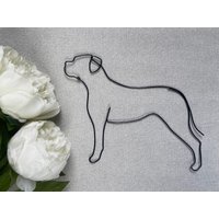 Wire Cane Corso | Kleine | Corso-Liebhaber Wandkunst Geschenke Art Welpen Für Züchter von BiteOfTheCherryByJul