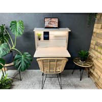 stehpult Home Office An Der Wand Befestigter Faltender Platzsparender Büro-Schreibtisch-Secretär-Schreibtisch-Schwebendes von BitmanWood