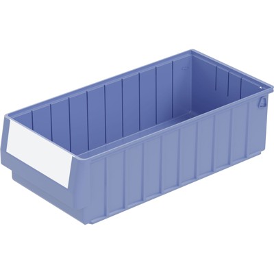Regalkasten RK Set / RK5214 500x234x140 taubenblau inklusive Etikett von Bito