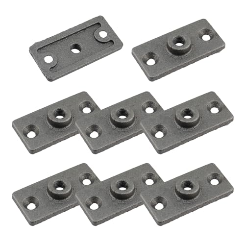 Bitray 8 Stück Rohraufhänger Deckenflansch Aufhänger Platte Heavy Duty Deckenflansch Aufhänger von Bitray