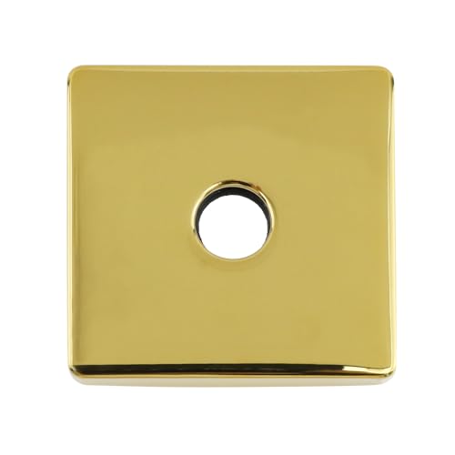Bitray Duscharm Flansch 8,9 cm Edelstahl Duscharm Flansch Quadratische Abdeckplatte für Duschkopfarme - Gold Bitray Duscharm Flansch 8,9 cm Edelstahl Duscharm Flansch Quadratische Abdeckplatte für Duschkopfarme - Gold von Bitray