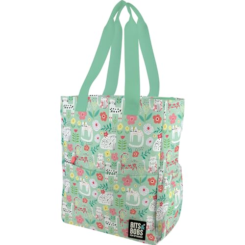 Bits&Bobs Mehrzwecktasche, 14 x 31 x 37,5 cm, Katzen von Bits&Bobs