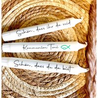 Kerzen Stabkerzen Kommunion Konfirmation Platzkarten Gastgeschenke von BitsPiecesOdw
