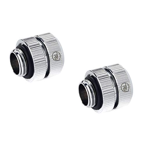 Bitspower Touchaqua Verbindungsadapter G1/4 Zoll AG auf Link Tube verstellbar 16-22 mm – 2er-Pack, s von Bitspower
