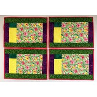Gesteppte Tischsets von BitsandPiecesbyLois
