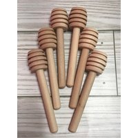 Mini-Honiglöffel 3 Zoll - 6Er Set Zum Basteln Oder Zur Verwendung Mit Honig von BitsofSunshineDesign