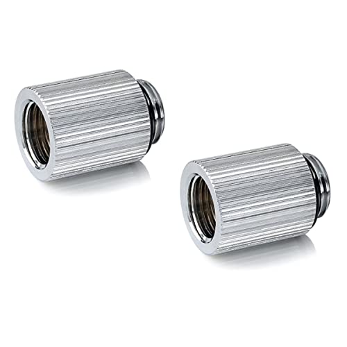 Bitspower Touchaqua Adapter gerade G1/4" AG auf G1/4" IG - 2er Pack, 20mm, Silber Bitspower Touchaqua Adapter gerade G1/4" AG auf G1/4" IG - 2er Pack, 20mm, Silber von Bitspower