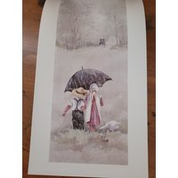 Amish Print - Steve Polomchak Mit Passepartout, Nicht Gerahmt von BitterSweetRidgeLLC