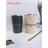 Personalisierter Edelstahl Thermobecher Mit Gravur | Spruch, Motiv Oder Namen Lustiger & Individueller Becher Als Geschenkidee Personalisierter Edelstahl Thermobecher Mit Gravur | Spruch, Motiv Oder Namen Lustiger & Individueller Becher Als Geschenkidee von BitterwolfsHandmade