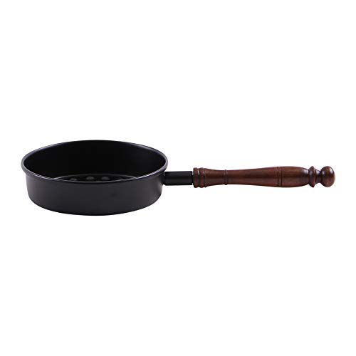 Bitto Räucherpfanne AGRABAH Metall mit Holzgriff, L: 28 cm, H: 3,5 cm, Ø 13 cm von Bitto
