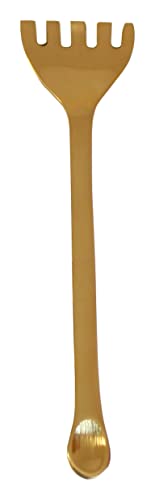 Bitto Räucherzubehör Räucherbesteck - Löffel/Gabel Kombination, Länge 13 cm von Bitto