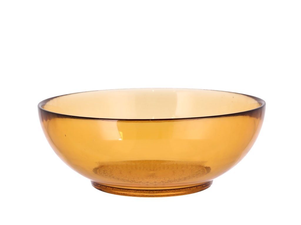 Bitz Schale Kusintha Salatschale amber 24 cm, Glas, (Salatschale) von Bitz