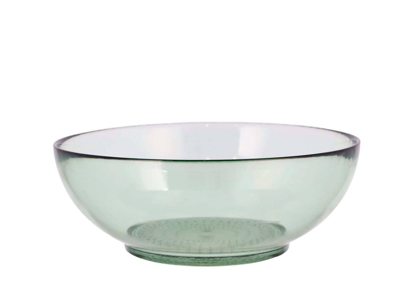 Bitz Schale Kusintha Salatschale grün 24 cm, Glas, (Salatschale) von Bitz