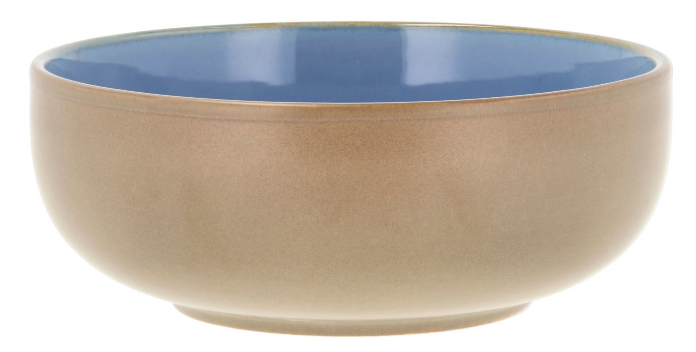 Bitz Schüssel Poke-/Ramenschüssel Wood/Ocean 18cm, Steinzeug, (Schüsseln & Schalen), Poke-/Ramenschüssel 18 cm Wood/Ocean Steinzeug von Bitz