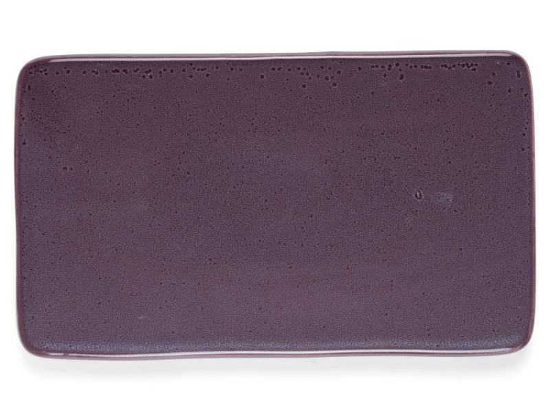 Bitz Servierplatte Side plate lilac 22 x 12,8 cm, Steingut, (Platten) von Bitz