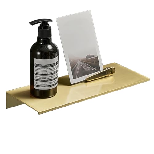 Biutimarden Aluminium Duschablage Ohne Bohren Wandmontage Badezimmer Duschregal Wasserdicht Selbstklebend Shampoo Halterung für Bad Küche (30 cm) von Biutimarden