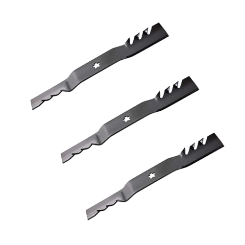 Biyouparts 187256 Mulchhebeblätter 187254, kompatibel mit Husqvarna Traktoren 2354GXLS 2754GLS GT2254, 3 Stück Biyouparts 187256 Mulchhebeblätter 187254, kompatibel mit Husqvarna Traktoren 2354GXLS 2754GLS GT2254, 3 Stück von Biyouparts