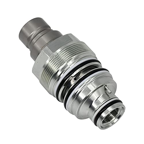 Hydraulische Flachkopfkupplung 6679837, kompatibel mit Bobcat-Bagger 325, 328, Lader 753, 763, 773, 863, 864, 883, A220, A300, A770 Hydraulische Flachkopfkupplung 6679837, kompatibel mit Bobcat-Bagger 325, 328, Lader 753, 763, 773, 863, 864, 883, A220, A300, A770 von Biyouparts